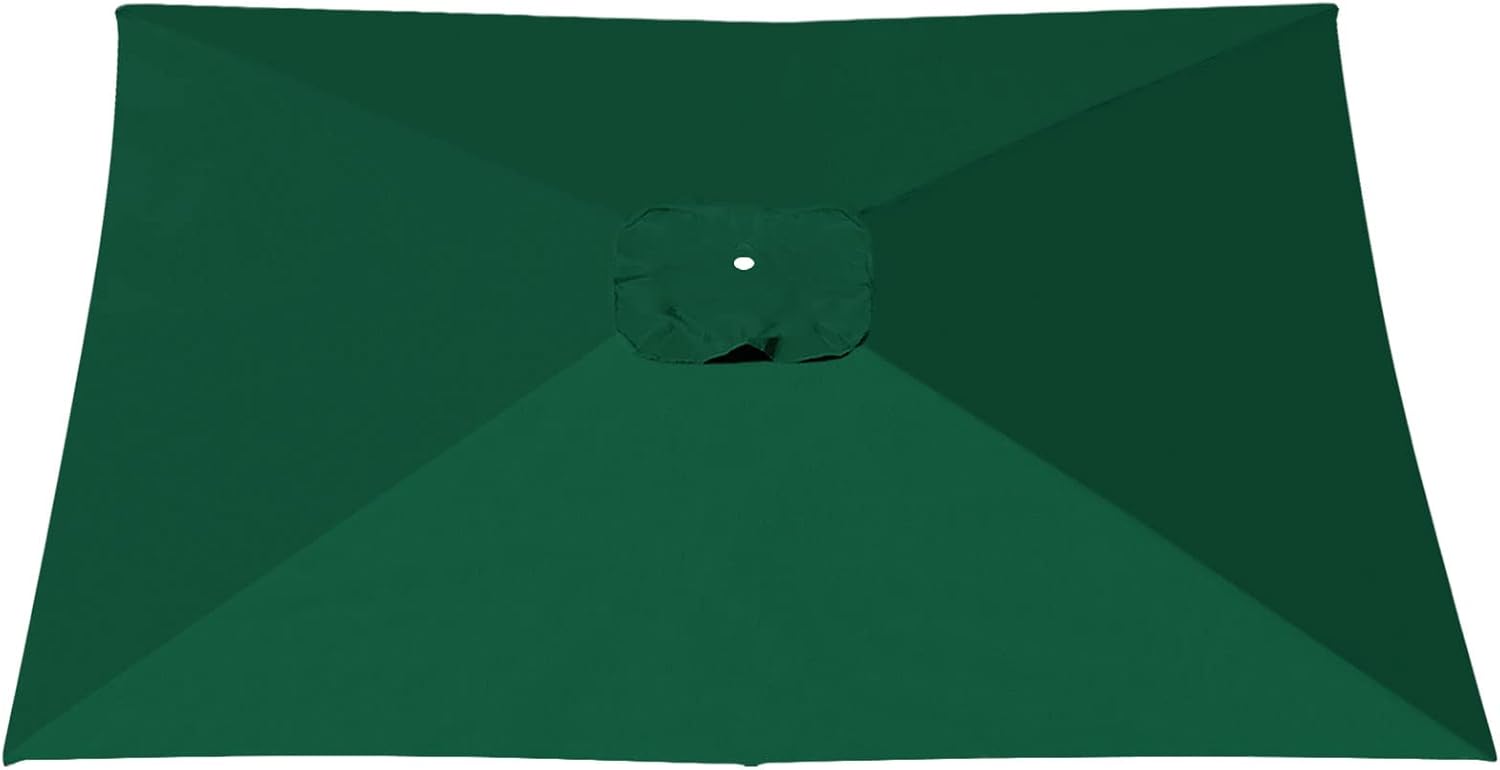 Strong Camel Replacement Umbrella Canopy for 10ft x 6.5 ft 6 ribs Umbrella (Canopy Only)