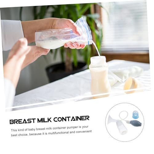 Extractor manual de leche materna con silicona ergonómico miniatura 7