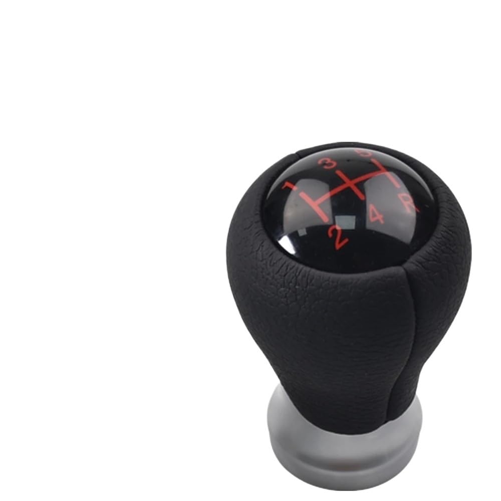 Xibany One Color Auto Parts For Kia For Rio For Mk3 2016 Mt 5 Speed Manual Pu Leather Gear Shift Knob 12345R For Picanto For Morning 2012-2015