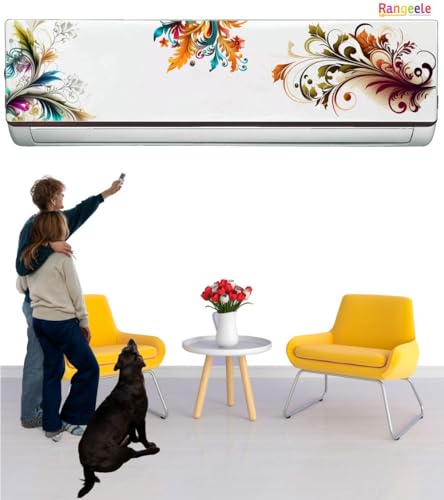 Image of 'Abstract colour splash illustration'' AC Sticker (96 cm x30 cmx 24 cm) (Multicolour 6)
