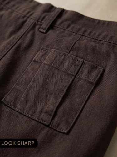 Image of GRECIILOOKS Men'S Cotton Cargo Shorts, Lightweight Half Pant Elastic Waist Casual Summer Shorts with Pockets