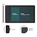 HUION Inspiroy 2 Medium Drawing Tablet with Scroll Wheel 8 Customized Keys Battery-Free Stylus 60° Tilt Support for Digital Art, Design, Sketch, 9x5inch Graphics Tablet, Black