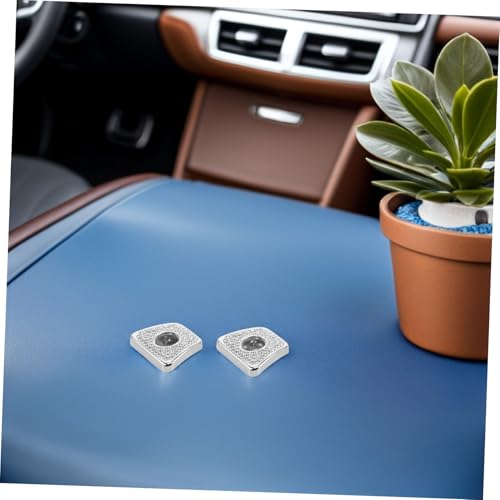 Cubierta para cerradura de pestillo de puerta decorativa automotriz universal 6
