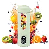 HappyFreeSX Portable Blender for Shakes and Smoothies,Small Personal Blender for Smoothies and Shakes (Green)
