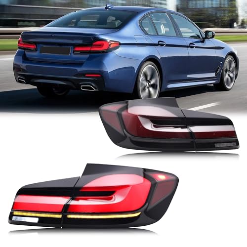 Feu arrière pour BMW Série 5 2011-2016 à LED avec design dynamique haut de gamme
