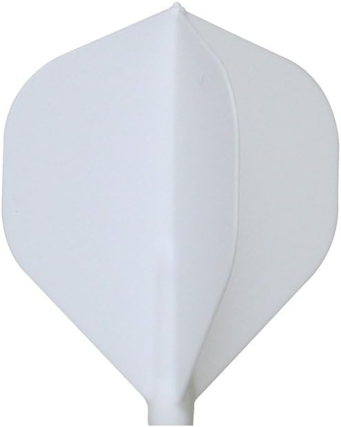 Cosmo Darts Fit Flight 3 Pack Standard Dart Flight (White) : Sports & Outdoors