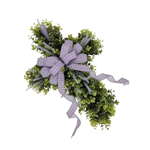 Couronne de Pâques imperméable et résistante pour une décoration extérieure durable - 2