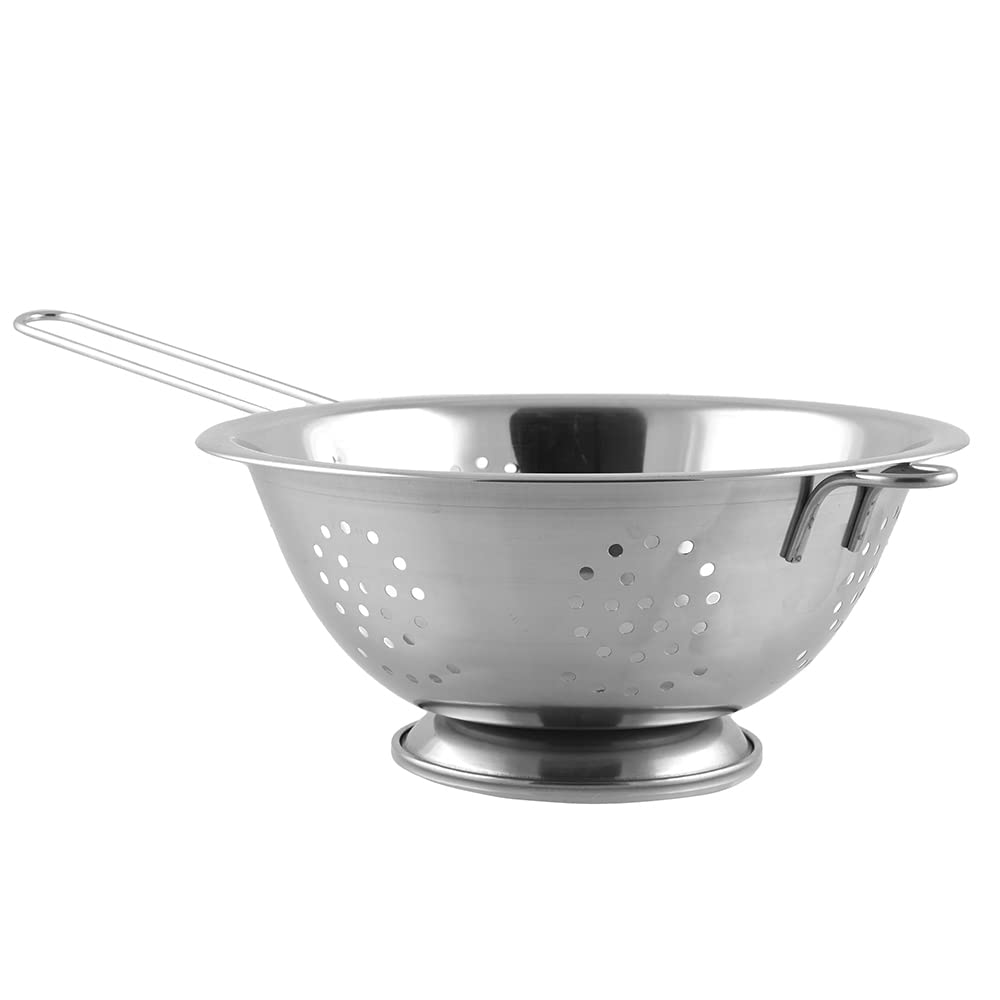 Apollo SS Colander 3qt with Handle, Multi-Colour, 41x24x9