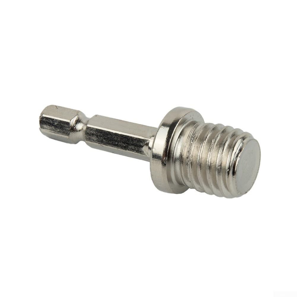 3er-Set 1/4" Sechskant-Bohrfutter-Adapter Auf M14 – 6 Mm Schaft, Metall, Für Polierscheiben & Elektrowerkzeuge