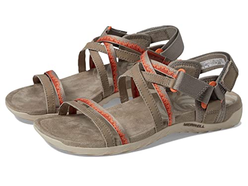 Merrell Terran 3 Cush Lattice/Moon/Clay, Sandals Mujer, Beige, 38 EU