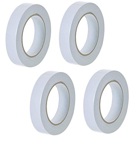 Image of HK Balloons Masking Tape for Carpenters & Painters 4 Rolls of 24mm X 20Mtr (Pack of 4)
