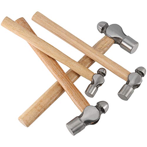 ZEONHAK 4-Piece Ball Peen Hammer Set