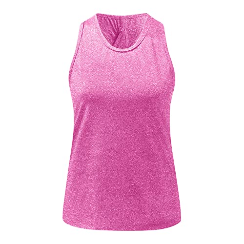 Padaleks Women's Workout Top Sleeveless Backless Summer Shirts Vest Racerback Sports Yoga Tank Tops Activewear #TOP2