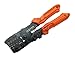 Precision Universal Crimping Tool with Inter-Changeable die Plates (Size L) Handy Crimp Tool. Made in Japan. ENGINEER pad-13, Orange