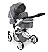 Bayer Chic 2000 595 76 Carrito de muñecas Mika, Jeans Gris