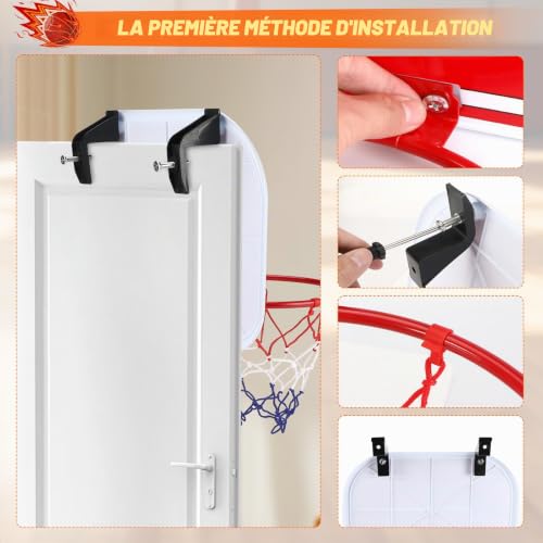 Gowkeey Mini Panier de Basket d'intérieur pour Chambre,Panier Basket Enfant – vue 4