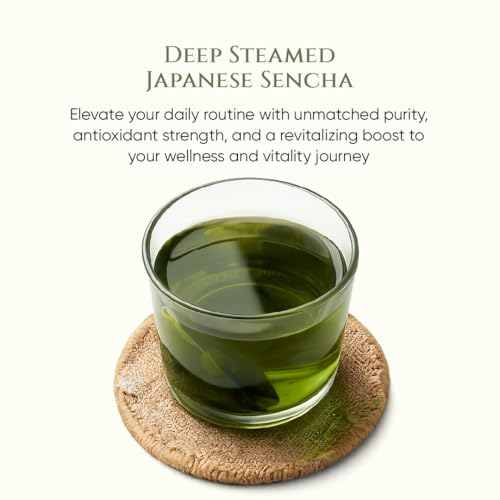 Image of Tencha Japanese Sencha Green Tea Elite Grade Leaves from Shizuoka | Elite Grade Sencha Leaves | Shizuoka Japan Origin | Fresh Green Tea Taste | Authentic Japanese Tea | Daily Enjoyment