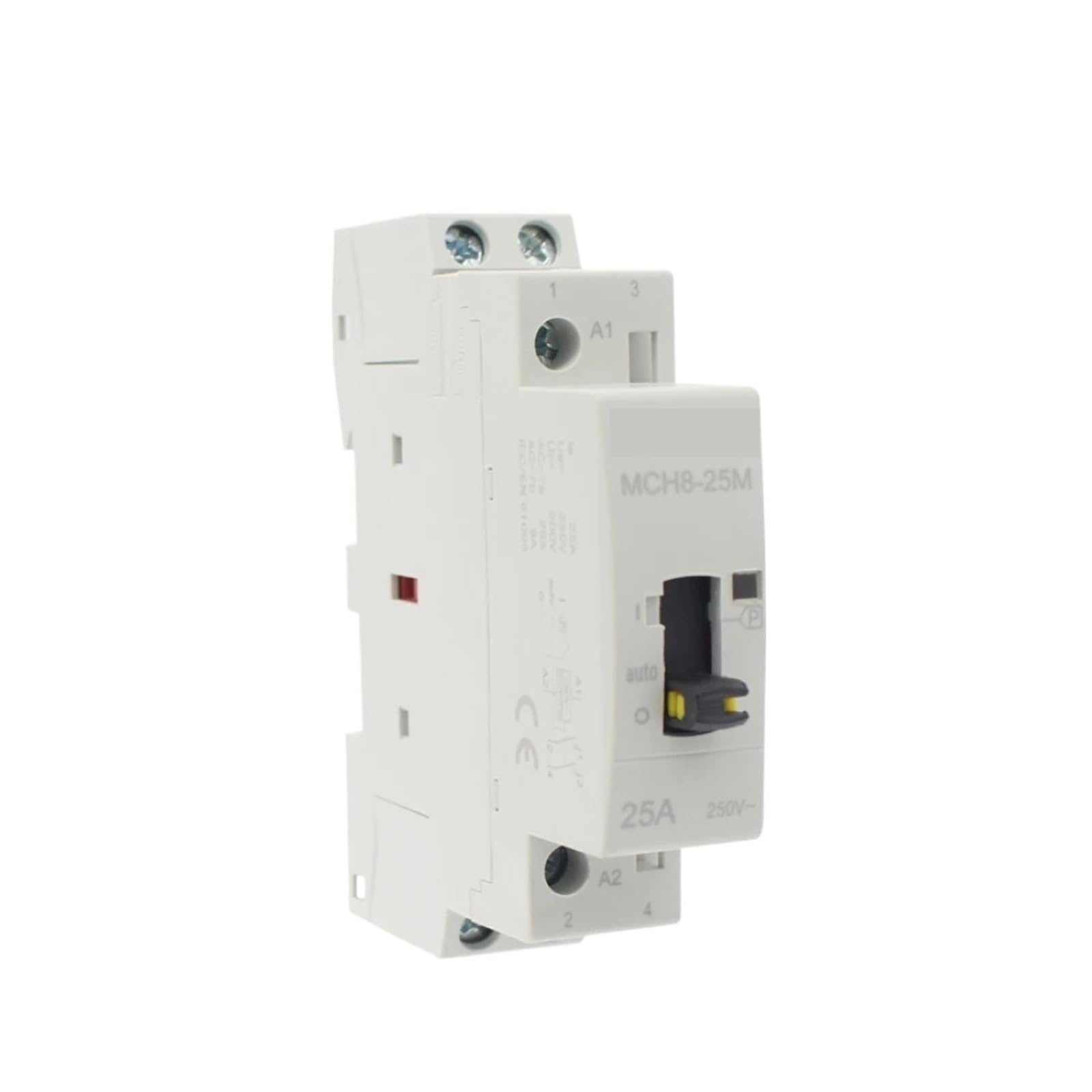 MCH8-25M 2P 25A 220V/230V 50/60HZ Contactor modular de CA con interruptor de control manual (2NO)