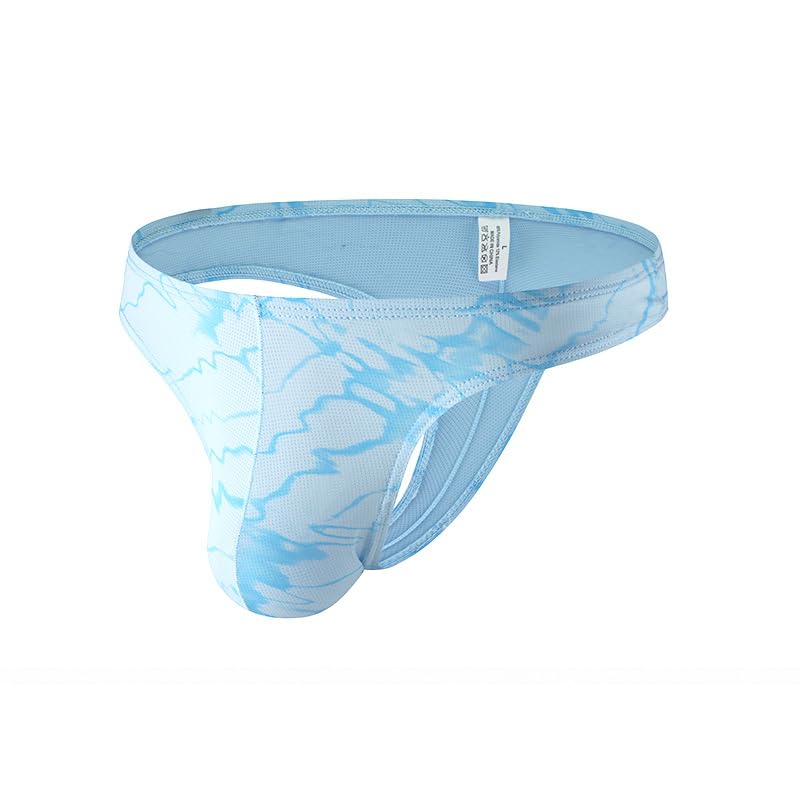 panteazy Men's Thong Underwear Soft Stretch Printed G-String Brief-picture-17