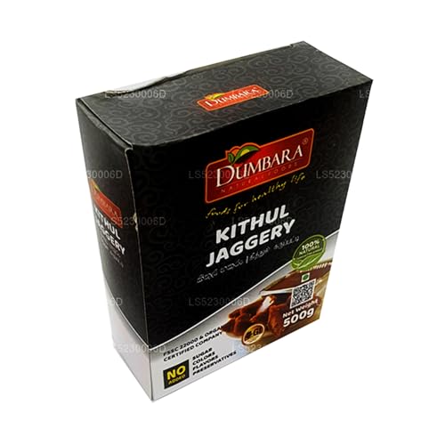 Pure Ceylon Natural Kithul Jaggery - Senza aggiunta di zucchero, colori, sapori… 500g