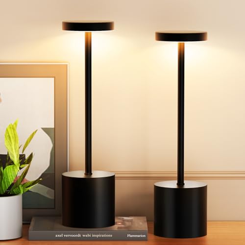 AUDLES Cordless Table Lamps 2-Pack (5000mAh)