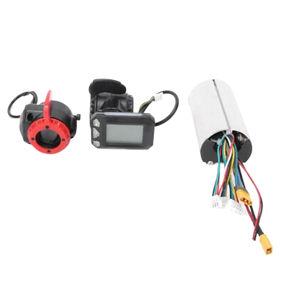 Regulador Patinete Electrico Bicicleta eléctrica de fibra de carbono de 5,5 pulgadas, controlador de 24/36 V, 250/350 W, juego de frenos y monitor, accesorio de aleación for bicicleta eléctrica Contro