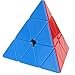 CuberSpeed Qiyi X-Man Bell Magnetic Pyramid Stickerless Cube Qiyi Magnetic MofangGe Pyramid Color Speed Cube