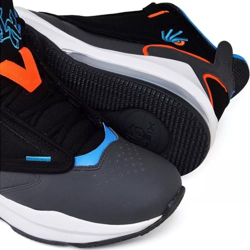 Tênis Masculino Basquete Original Six Street Ankaa Tamanho:38;Cor:Preto