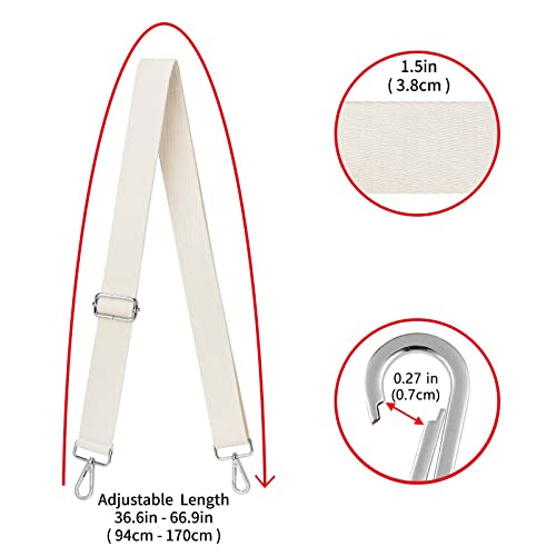 Image of ZOOEASS Wide Shoulder Strap (Solid),Adjustable Replacement Belt Crossbody Canvas Bag Handbag