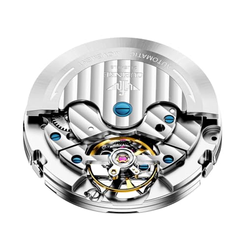 Image of OPK Watches for Men Diamond Roman Analog Mens Watches Waterproof Large Stainless Steel Men Wrist Watch Business Father Gift Watch Blue