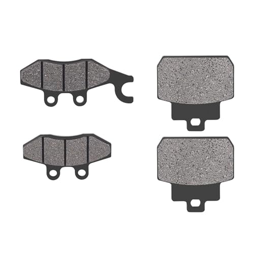 Plaquettes de frein moto métal semi-organique pour X8 X9 performance de freinage durable
