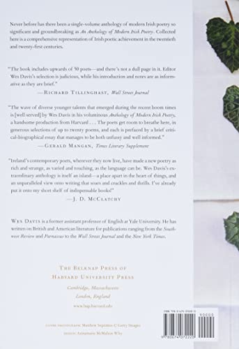 An Anthology Of Modern Irish Poetry #TOP1