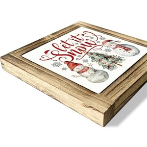 Winter Decor, Christmas Home Decor, Let It Snow Sign, Box Sign Wood Desk Sign Decor, Snowman Sign, Christmas Tree Sign, Winter Seasonal Decor Sign, Christmas Vibe Decoration for Home Cafe Coffee Bar Winter Decor Christmas Home Decor Let It Snow Sign Box Sign Wood Desk Sign Decor Snowman Sign Christmas Tree Sign Winter Seasonal Decor Sign Christmas Vibe Decoration for Home Cafe Coffee Bar