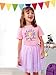 OCURHU First Day of Second Grade Shirt for Girls Funny Rainbow Graphic Tshirt 1st Day of School Gifts for Kids Apricot 7-8T