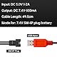 ZYGY 3PCS 7.4V SM-4P Stecker USB Ladekabel für DE36W DE65 HM202 EC08 EC16 DE85 RC Modell Off-Road Fahrzeug M416 elektrisches Gel Ball Blaster Batterieladegerät
