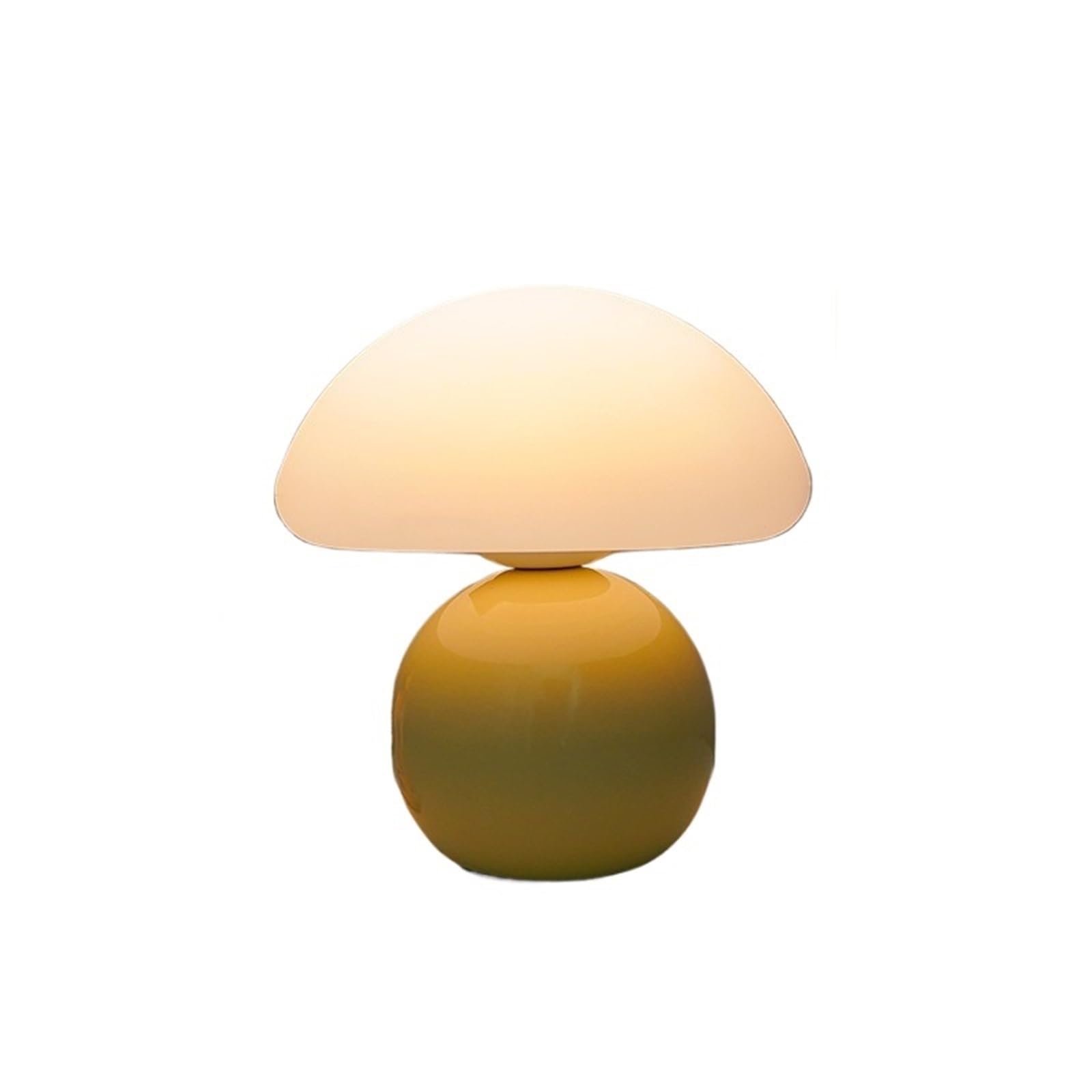 Hhmmei2024-23 Table Lamps Bedroom Bedside Cute Table Lamp Decoration Atmosphere Study(Yellow)