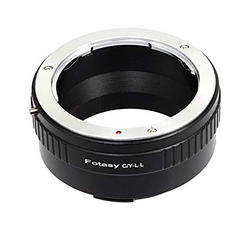Image of Fotasy CY Lens to L Adapter, Copper, C /Y Mount Lens L Mount, Contax Yashica CY Lense, Compatible with Panasonic S1 S1H S1R S4 S5 Leica SL SL2 TL2 TL Leica T Sigma fp fp L Mirrorless Camera
