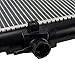 PHILTOP Automotive Replacement Engine Radiator for 2005-2010 Odyssey Transmission Oil Cooler Included