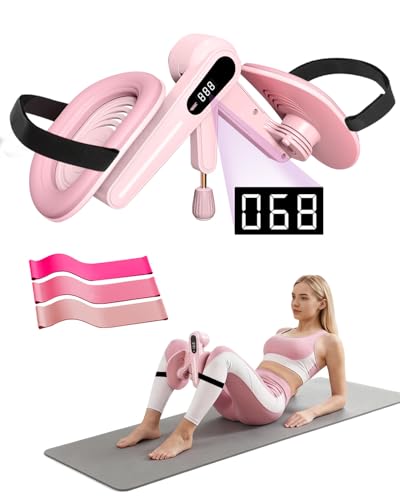 Zoomsnail �������g���[�i�[ �����p ���߉\�Ȓ�R ���Ւꋭ���f�o�C�X ���߉\�ȃ��b�O�X�g���b�v&LED�J�E���g�X�N���[���t�� 360°��]�\�ȑ������̓����G�N�T�T�C�U�[ �z�[���W���p (�s���N)