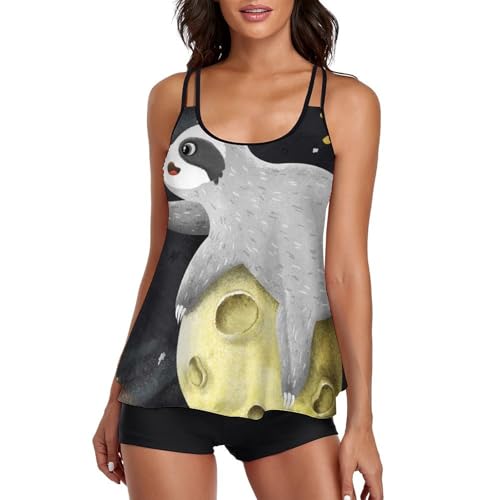 Maillot de bain tankini femme short de garçon ensembles bikini robe de plage