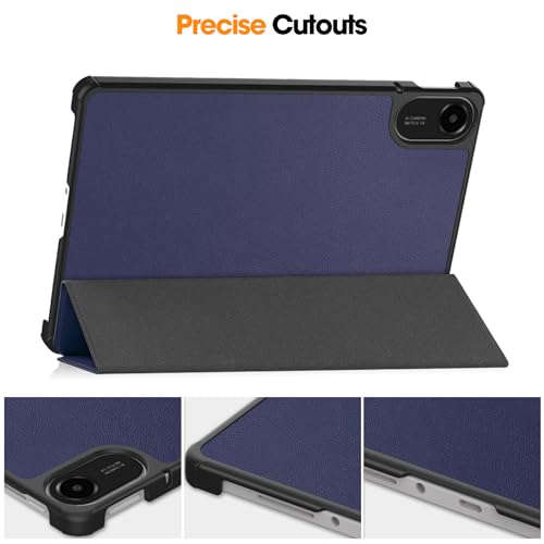 Image of ProElite Case Cover for Xiaomi Redmi Pad 2 11 inch Case, Slim Trifold Flip case Cover for Xiaomi Redmi Pad 2 11 inch Tablet [Auto Sleep Wake Feature], Dark Blue