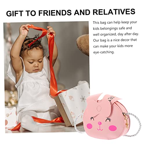 Beaupretty Boys and Girls Portable Storage Bag Cute Cartoon Crossbody Bag for Boy Girl Lightweight Single-shoulder Pouch for Daily Use Shopping and Parties Design4