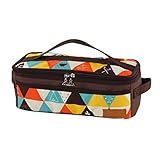 Jorzer Camping Cutlery Organizer Travel Cutlery Camping Storage BBQ Utensil Storage Bag Oxford Fabric Cooking Travel Organizer BBQ Portable Pouch Outdoor Accessories.