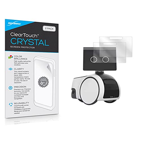 BoxWave Screen Protector Compatible with Amazon Astro - ClearTouch Crystal (2-Pack), HD Film Skin - Shields from Scratches for Amazon Astro