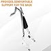 Fjpacemt Chrome Sissy Bar Backrest for Harley, 1 1/2