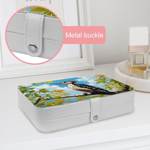 Boîte à bijoux anti-nœuds pour colliers et bagues - Étui de voyage compact