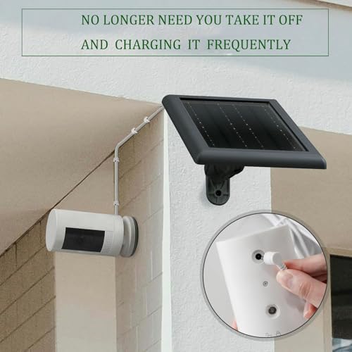 2-Pack 5W Solar Panel Charger (2nd Gen) for Ring Stick Up Cam & Spotlight Cam - image 4
