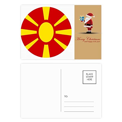 Cartes postales Macédoine Europe Père Noël pour correspondance de fête et collection hivernale