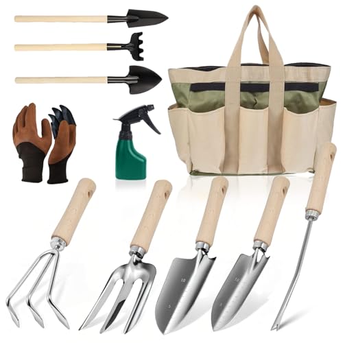 MOXTOYU Gardening Gifts For Women, Garden Tools Set 7 PCS, Gardening Kit Floral Print and Beautiful Gift Box, Ladies Gardening Set, Christmas Day Birthday Gifts set for Ladies Gardeners Women Mum MOXTOYU Gardening Gifts For Women, Garden Tools Set 7 PCS, Gardening Kit Floral Print and Beautiful Gift Box, Ladies Gardening Set, Christmas Day Birthday Gifts set for Ladies Gardeners Women Mum