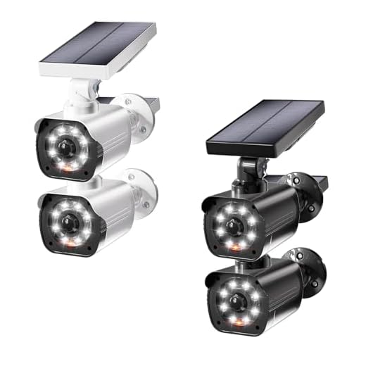 WALI Solar Powered Dummy Security Camera